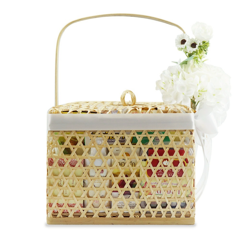 สังฆทานชุดสานบุญ 1 (ทรงเหลี่ยม)